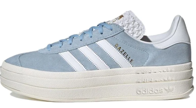 Adidas Gazelle Bold 'Clear Sky' Sneakers – Women's ID6991