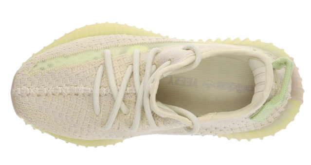 Adidas Yeezy Boost 350 V2 'Cream White' Lace-Up Sneakers