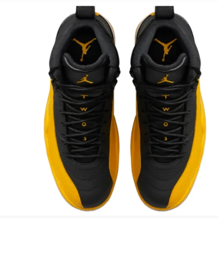 Air Jordan 12 Retro 'University Gold' Men's Sneakers – 130690-070
