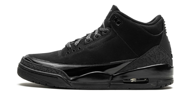 Air Jordan 3 'Black Cat' (2025) Men's Sneakers – CT8532-001
