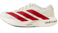 Adidas Adizero EVO SL Woven Men's Running Shoes – White/Red (JS1182)