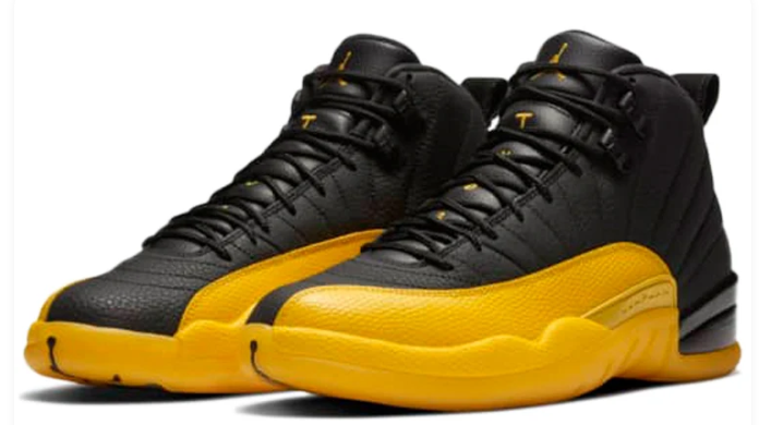 Air Jordan 12 Retro 'University Gold' Men's Sneakers – 130690-070