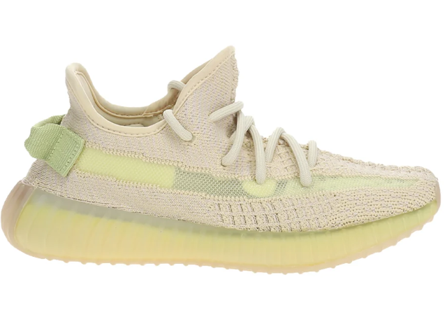 Adidas Yeezy Boost 350 V2 'Cream White' Lace-Up Sneakers