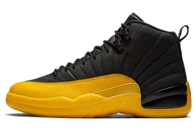 Air Jordan 12 Retro 'University Gold' Men's Sneakers – 130690-070