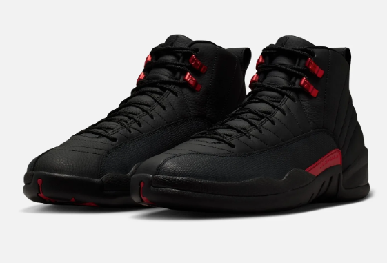 Air Jordan 12 Retro 'Bloodline' Men's Sneakers – Black / Varsity Red