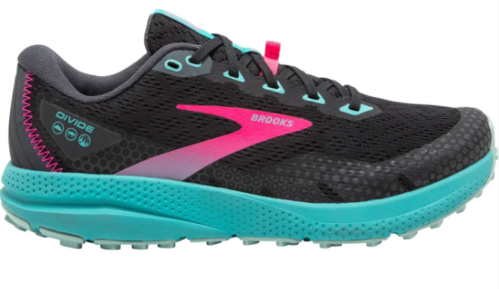 Brooks Divide 3 Trail Running Shoes – Women's (Black)