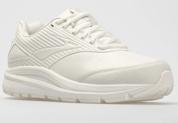 Brooks Addiction Walker 2 Walking Shoes – Women's (White / White)