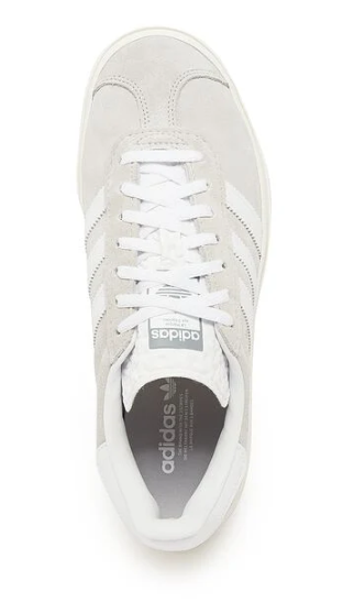 Adidas Gazelle Bold 'Grey White' Sneakers – Women's HQ6893