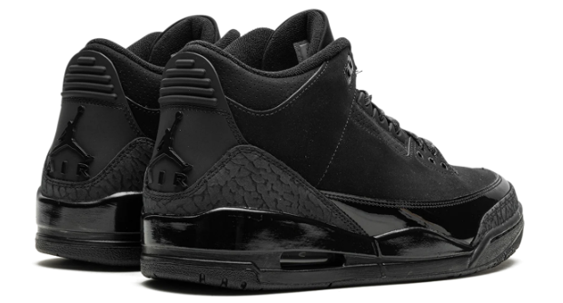 Air Jordan 3 'Black Cat' (2025) Men's Sneakers – CT8532-001