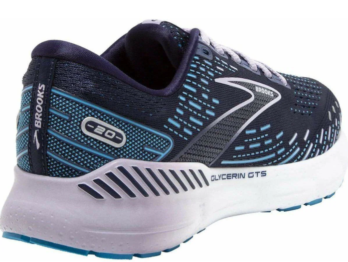Brooks Glycerin GTS 20 Running Shoes – Women's (Blue)