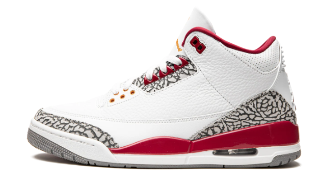 Air Jordan 3 'Cardinal' Men's Sneakers – CT8532-126