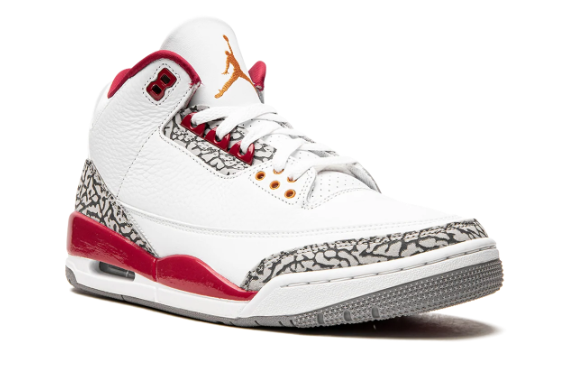 Air Jordan 3 'Cardinal' Men's Sneakers – CT8532-126