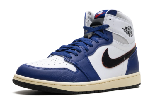 Air Jordan 1 High OG 'Rare Air' Deep Royal Blue Men's Sneakers – DZ5485-100